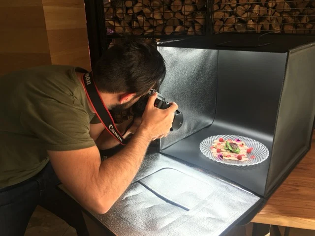 Making-of fotografía de producto gastronómico
