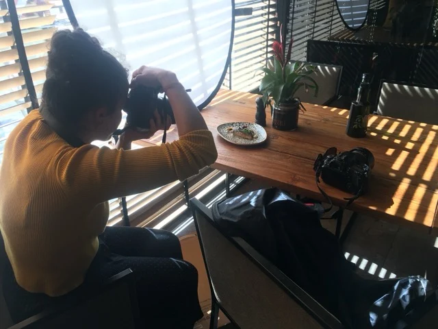 Fotografía de alimentos en restaurante